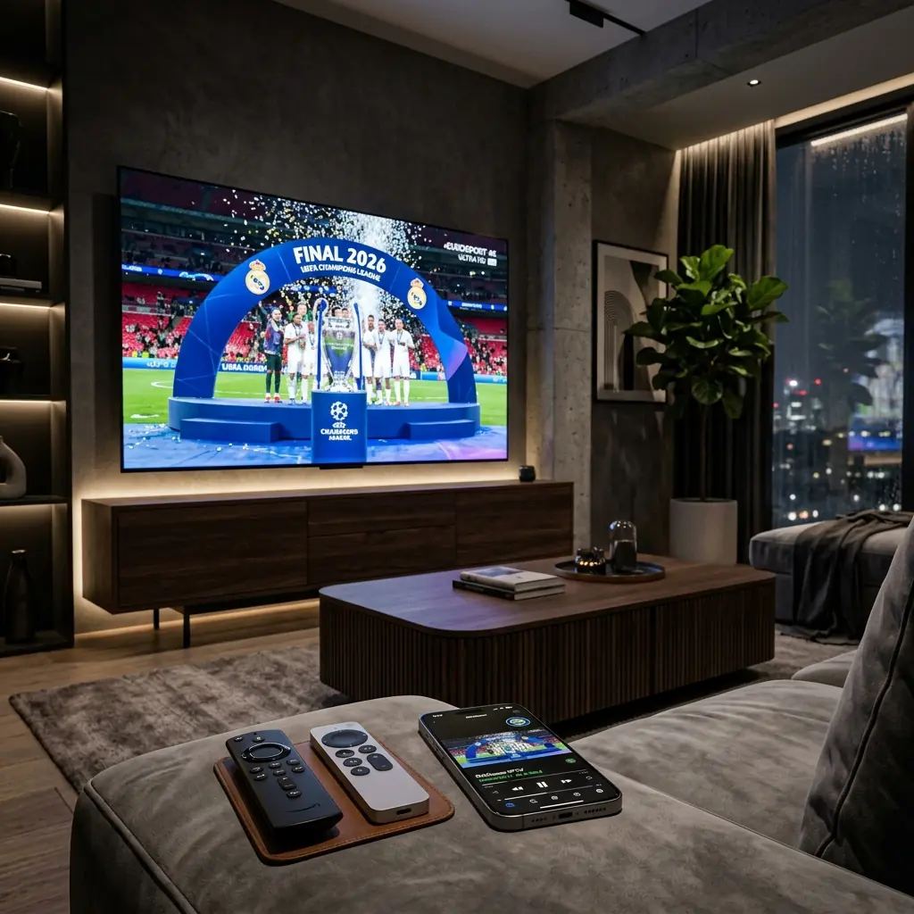 Champions League Final 2026 4K Stream